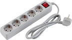 PC PET Сетевой фильтр AP01006-1.8-G 1.8м (5 розеток, EURO, EURO/RUS) PC PET Сетевой фильтр AP01006-1.8-G 1.8м (5 розеток, EURO, EURO/RUS)