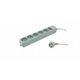 PC PET Сетевой фильтр AP01006-5-GR 5м (5 розеток, EURO, EURO/RUS)