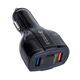 ORIENT QC-12V3B Автомобильное зарядное устройство с функцией быстрой зарядки