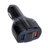 Автомобильное зарядное устройство с функцией быстрой зарядки ORIENT QC-12V3B <img style='position: relative;margin:0' src='/image/only_to_order_edit.gif' alt='На заказ' title='На заказ' />