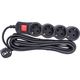 5bites SP4B-150 Сетевой фильтр SP4B-150 4S / 3*0.75MM2 / 5M / BLACK 5bites SP4B-150 Сетевой фильтр SP4B-150 4S / 3*0.75MM2 / 5M / BLACK