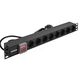 Exegate EX280841RUS Блок розеток ExeGate ServerPro PDU-19H802 Al-8S-EU1.8-SW