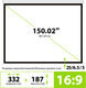 Экран Cactus Wallscreen CS-PSW-187x332 187 x 332см 16:9 настенно-потолочный рулонный белый