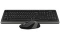 A4Tech
A-4Tech Клавиатура + мышь A4 Fstyler FG1010 GREY клав:черный/серый мышь:черный/серый USB беспроводная [1147570]