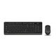 A4Tech
A-4Tech Клавиатура + мышь A4 Fstyler FG1010 GREY клав:черный/серый мышь:черный/серый USB беспроводная [1147570]