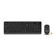 A4Tech
A-4Tech Клавиатура + мышь A4 Fstyler FG1010 GREY клав:черный/серый мышь:черный/серый USB беспроводная [1147570]