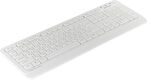 Клавиатура + мышь A4Tech Fstyler FG1012 клав:белый мышь:белый USB беспроводная Multimedia [1599042]