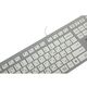 Клавиатура A4Tech Fstyler FX50 белый USB slim Multimedia (FX50 WHITE)
