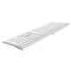 Клавиатура A4Tech Fstyler FX50 белый USB slim Multimedia (FX50 WHITE)