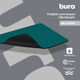 Коврик для мыши BURO BU-CLOTH/green зелёный [539382]