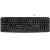 Клавиатура Gembird KB-8320UXL-BL, { черный