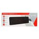 Клавиатура Gembird KB-200L черный USB {104 клавиши