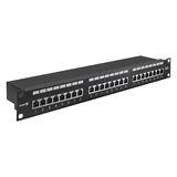 Патч-панель FTP 19" 24 port кат.5e ExeGate разъём KRONE&amp;110 Exegate EX281083RUS (dual IDC)