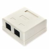 Розетка RJ-45 кат.6 внешняя 2 порта Gembird NA218&nbsp;<img style='position: relative;margin:0' src='/image/only_to_order_edit.gif' alt='На заказ' title='На заказ' />
