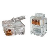Gembird Коннектор телефонный RJ12 6P6C (100 шт. в уп.!!!) MP-6p6c