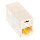 Gembird Соединитель TA350/1 {Модуль RJ-45F/RJ-45F проходной