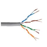 Кабель UTP / STRANDED / 5E / 24AWG / CCA / PVC / 100M 5bites UT5725-100A&nbsp;<img style='position: relative;margin:0' src='/image/only_to_order_edit.gif' alt='На заказ' title='На заказ' />