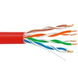 Кабель UTP / SOLID / 5E / 24AWG / CCA / PVC / RED / 305M 5bites US5505-305A-RD&nbsp;<img style='position: relative;margin:0' src='/image/only_to_order_edit.gif' alt='На заказ' title='На заказ' />