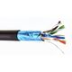 5bites FS5525-305BPE Кабель Express FTP/SOLID/5E/24AWG/COPPER/PE/BLACK/OUTDOOR/DRUM/305M 5bites FS5525-305BPE Кабель Express FTP/SOLID/5E/24AWG/COPPER/PE/BLACK/OUTDOOR/DRUM/305M