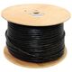 5bites US5525-305BPE-M UTP/SOLID/5E/24AWG/COPPER/PVC+PE/BLACK/OUTDOOR/MSGR/DRUM/305M