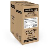 Кабель Exegate UTP4-C5e-CCA-S24-IN-PVC-GY-100 UTP 4 пары кат.5e CCA Exegate EX281816RUS