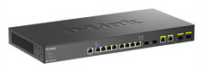 D-Link DXS-1210-12TC/B1A PROJ Настраиваемый L2+ коммутатор с 8 портами 10GBase-T D-Link DXS-1210-12TC/B1A PROJ Настраиваемый L2+ коммутатор с 8 портами 10GBase-T