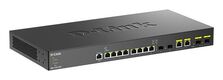 D-Link DXS-1210-12TC/B1A PROJ Настраиваемый L2+ коммутатор с 8 портами 10GBase-T D-Link DXS-1210-12TC/B1A PROJ Настраиваемый L2+ коммутатор с 8 портами 10GBase-T