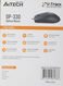 Мышь A4Tech OP-330 черный оптическая (1000dpi) USB (3but) [1530236]