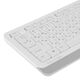 Клавиатура и мышь Wireless A4Tech FG1010 WHITE бело-серая Клавиатура и мышь Wireless A4Tech FG1010 WHITE бело-серая
