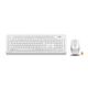 Клавиатура и мышь Wireless A4Tech FG1010 WHITE бело-серая Клавиатура и мышь Wireless A4Tech FG1010 WHITE бело-серая
