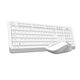 Клавиатура и мышь Wireless A4Tech FG1010 WHITE бело-серая Клавиатура и мышь Wireless A4Tech FG1010 WHITE бело-серая