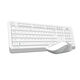 Клавиатура и мышь Wireless A4Tech FG1010 WHITE бело-серая Клавиатура и мышь Wireless A4Tech FG1010 WHITE бело-серая
