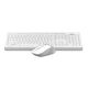Клавиатура и мышь Wireless A4Tech FG1010 WHITE бело-серая Клавиатура и мышь Wireless A4Tech FG1010 WHITE бело-серая