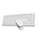 Клавиатура и мышь Wireless A4Tech FG1010 WHITE бело-серая Клавиатура и мышь Wireless A4Tech FG1010 WHITE бело-серая