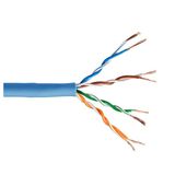 UTP Кабель / STRANDED / 5E / 24AWG / CCA / PVC / BLUE / 100M 5bites UT5725-100A-BL&nbsp;<img style='position: relative;margin:0' src='/image/only_to_order_edit.gif' alt='На заказ' title='На заказ' />