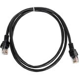Cablexpert Патч-корд UTP PP12-1M/ BK кат.5 PP12-1M/BK