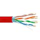 5bites FS5525-305B-LSZH FTP / SOLID / 5E / 24AWG / COPPER / PVC / LSZH / RED / 305M
