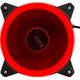 Fan Aerocool Rev Red / 120mm/ 3pin+4pin/ Red led