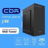 Корпус ATX Miditower J02 CBR PCC-ATX-J02-450W&nbsp;<img style='position: relative;margin:0' src='/image/only_to_order_edit.gif' alt='На заказ' title='На заказ' />