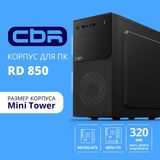 Корпус mATX Minitower RD850 CBR PCC-MATX-RD850-450W&nbsp;<img style='position: relative;margin:0' src='/image/only_to_order_edit.gif' alt='На заказ' title='На заказ' />