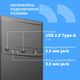 CBR PCC-MATX-RD873-450W Корпус mATX Minitower RD873