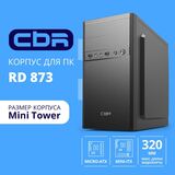 Корпус mATX Minitower RD873 CBR PCC-MATX-RD873-450W&nbsp;<img style='position: relative;margin:0' src='/image/only_to_order_edit.gif' alt='На заказ' title='На заказ' />