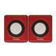 Exegate EX289920RUS Акустическая система 2.0 ExeGate Disco 140 Red (питание USB, 2х3Вт (6Вт RMS)