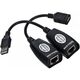 Telecom Адаптер-удлинитель USB-AMAF/RJ45