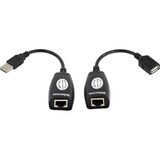 Telecom Адаптер-удлинитель USB-AMAF/ RJ45 TU824
