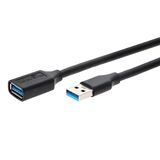 Кабель удлинительный USB3.0 Am-Af 1.8m Telecom черный [7958820049194] Telecom TUS708-1.8M (TUS708-1.8M)
