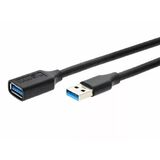 Кабель удлинительный USB3.0 Am-Af 1m Telecom черный [7958820049187] Telecom TUS708-1M (TUS708-1M)