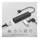 5bites UA2-45-06BK Кабель-адаптер USB2.0 / 3*USB2.0 / RJ45 100MB / BLACK