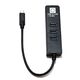 5bites UA3C-45-10BK Кабель-адаптер USB3.1 / 3*USB3.0 / RJ45 1G / BLACK