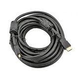 Telecom Кабель (CG511D-7.5M) HDMI 19M/ M+2 фильтра 1.4V W/ Ethernet/ 3D с позолоченными контактами[6242755316591]&nbsp;<img style='position: relative;margin:0' src='/image/only_to_order_edit.gif' alt='На заказ' title='На заказ' />